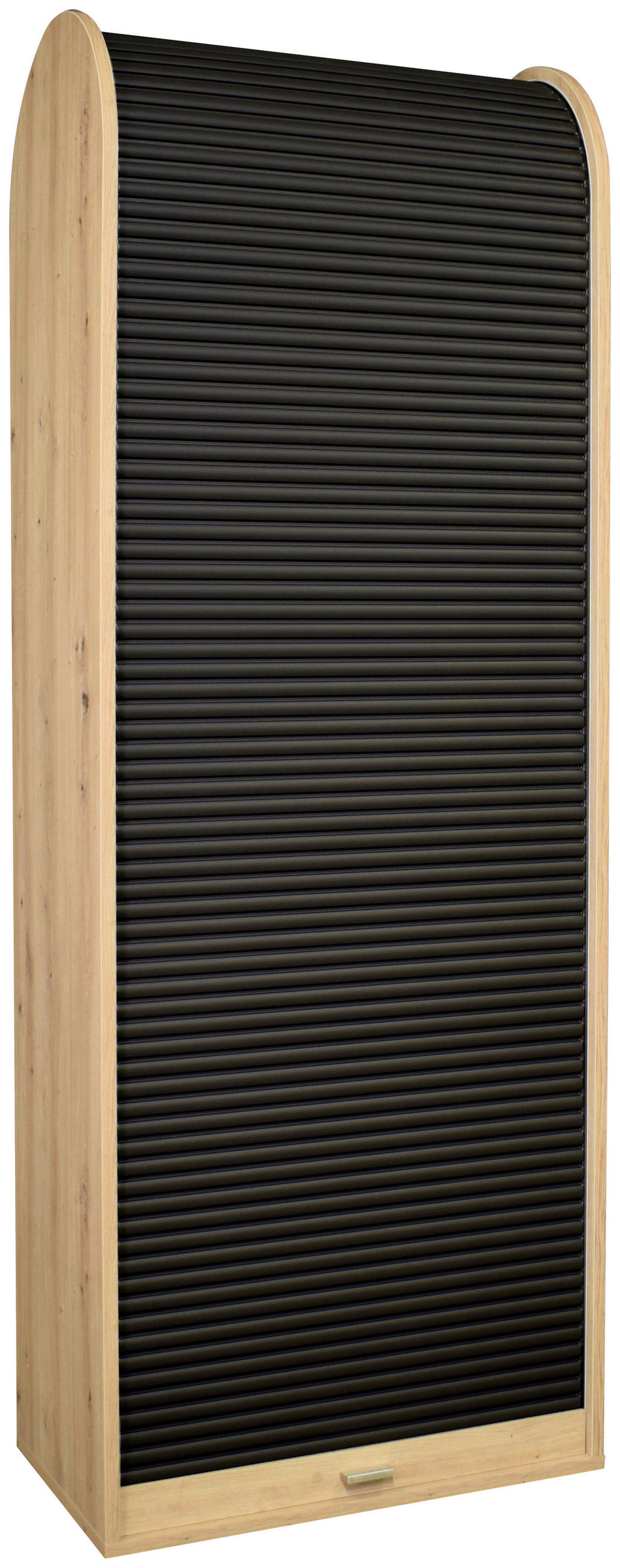 AKTENSCHRANK Graphitfarben  - Eichefarben/Graphitfarben, MODERN, Holzwerkstoff (69/192/44cm) - Livetastic