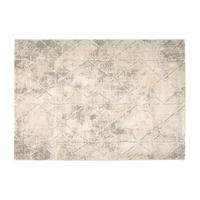 WEBTEPPICH 133/190 cm Lou Creme, Grau rechteckig  - Creme/Grau, Basics, Kunststoff/Textil (133/190cm) - Astra