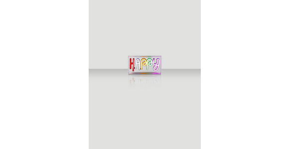 LED-DEKOLEUCHTE - Transparent/Weiß, LIFESTYLE, Kunststoff (23/4/12,7cm) - Novel