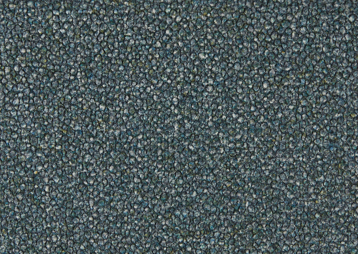 ECKSOFA in Mikrofaser Blaugrau  - Blaugrau/Schwarz, Design, Textil/Metall (273/203cm) - Johann Jakob
