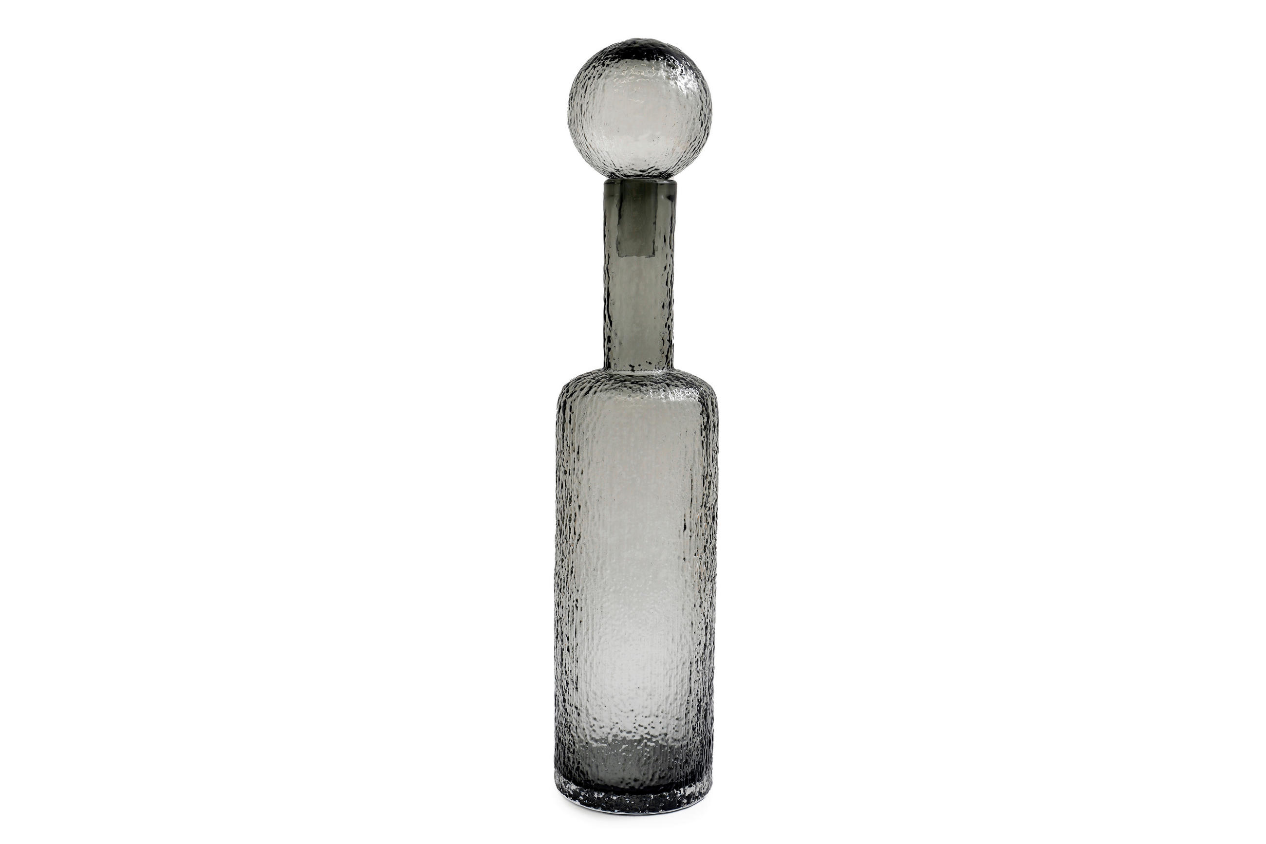 SOŠKA - šedá, Basics, sklo (12,5/12,5/56cm)
