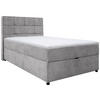 BOXBETT 120/200 cm  in Grau  - Grau, MODERN, Holz/Holzwerkstoff (120/200cm) - MID.YOU