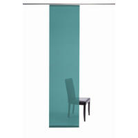 FLÄCHENVORHANG   halbtransparent   60/245 cm  - Türkis, Basics, Textil (60/245cm)