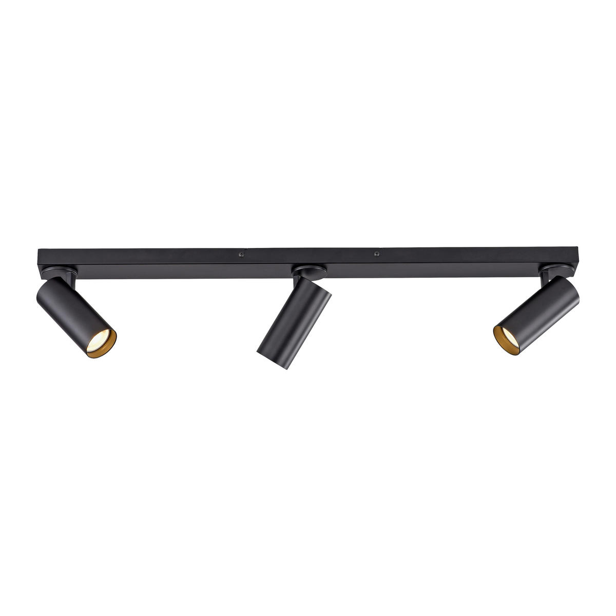 LED-DECKENLEUCHTE 99/25/16,5 cm   - Schwarz, KONVENTIONELL, Kunststoff/Metall (99/25/16,5cm) - Schöner Wohnen