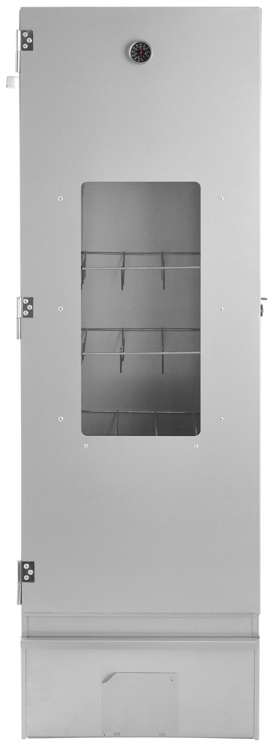 RÄUCHEROFEN Silberfarben - Silberfarben, Design, Metall (28/120/44cm)