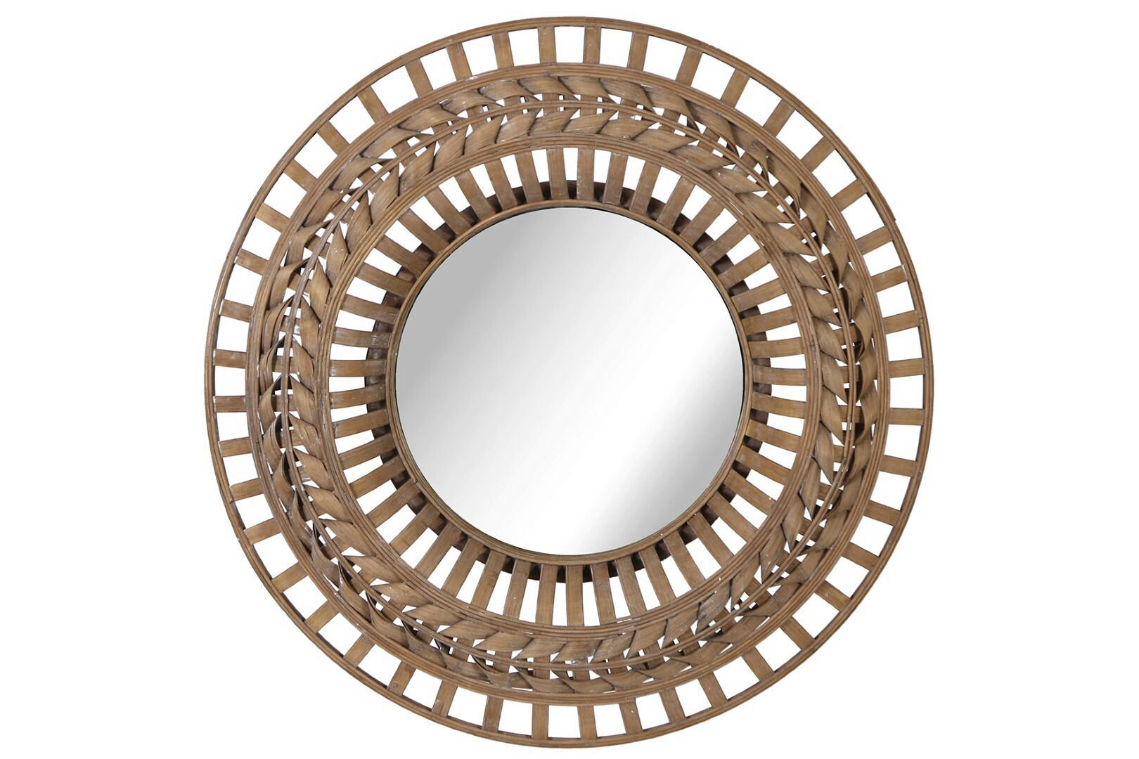 WANDSPIEGEL   77/8 cm  in  - Naturfarben, MODERN, Glas (77/8cm)