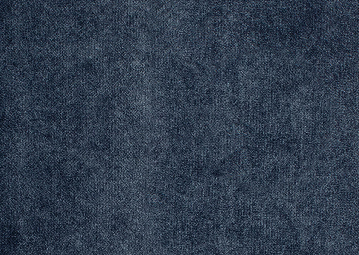 SCHLAFSOFA in Velours Dunkelblau  - Schwarz/Dunkelblau, Design, Holz/Textil (213/89/105cm) - Novel