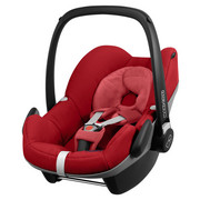 BABYSCHALE PEBBLE - Rot/Schwarz, KONVENTIONELL, Kunststoff/Textil (44/57/69cm) - Maxi-Cosi