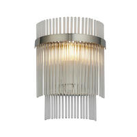 WANDLEUCHTE 19.5/27.6 cm   - Transparent, KONVENTIONELL, Glas (19.5/27.6cm)