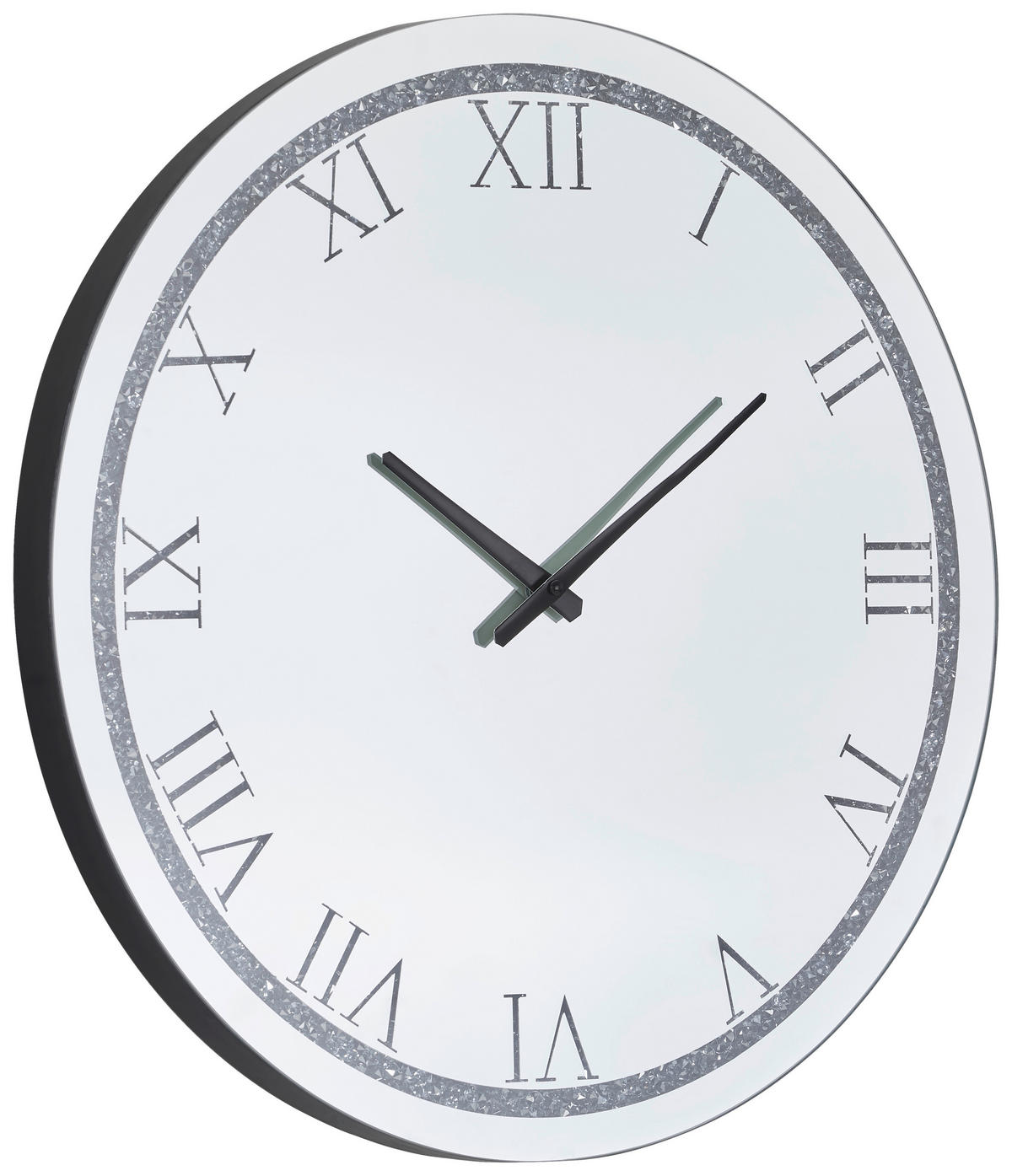 FALIÓRA 60/60/3,7 cm   - ezüstszínű, Trend, faalapú anyag/Üveg (60/60/3,7cm) - Xora