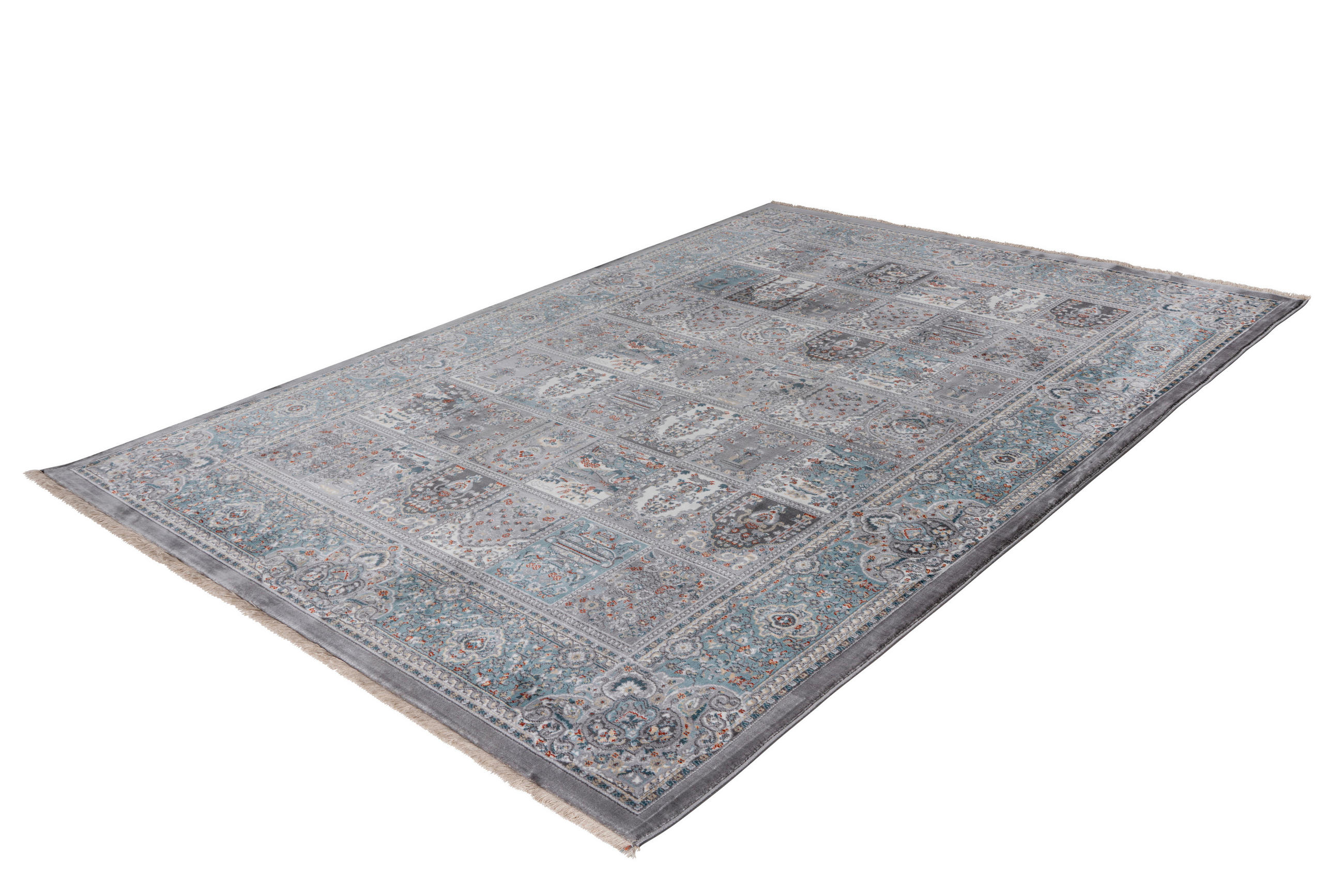 TKANI TEPIH  srebrna     - srebrna, Osnovno, tekstil (140/200cm)