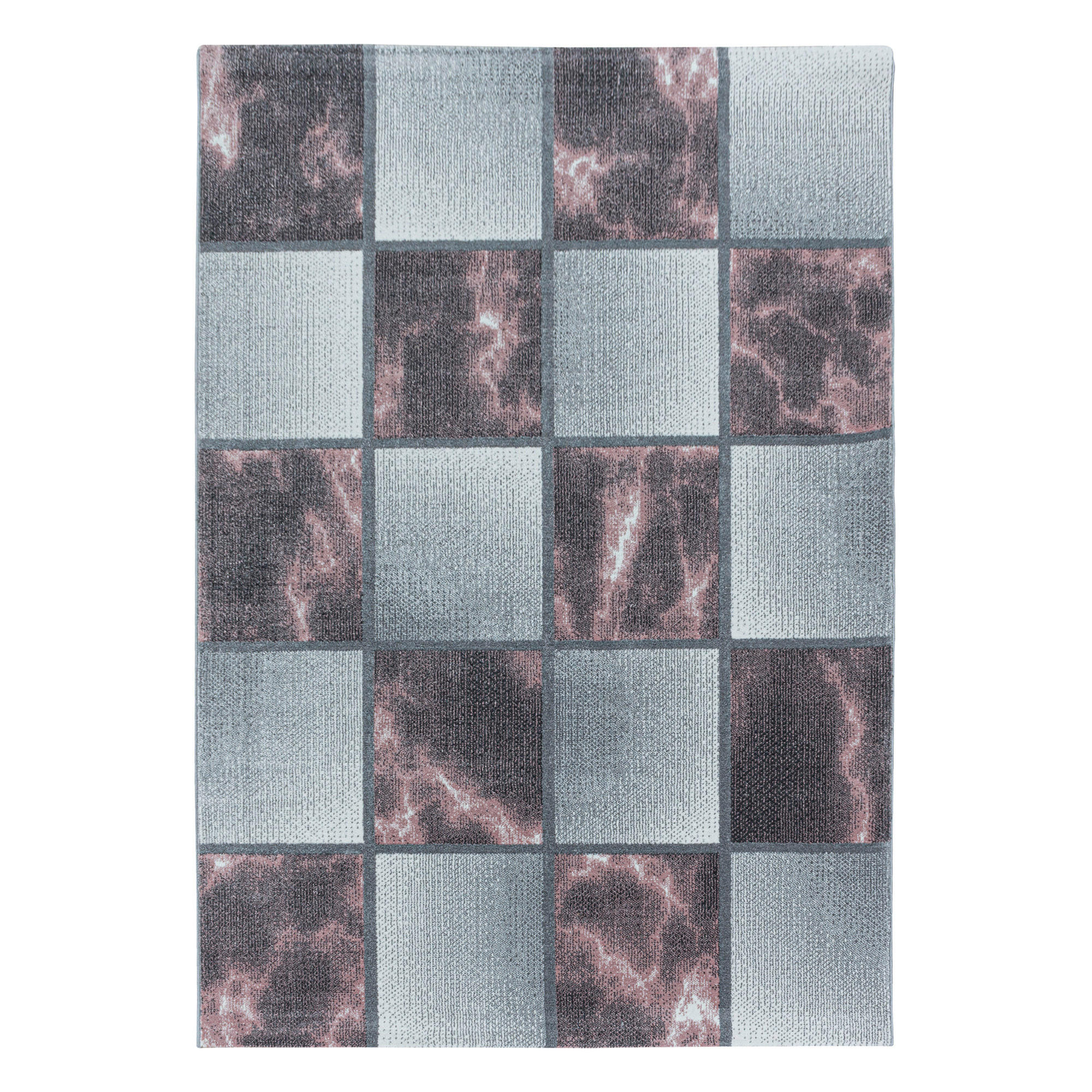 TKANI TEPIH 140/200 cm   ružičasta  Ottawa 4201 rosa  - ružičasta, Design, tekstil (140/200cm)