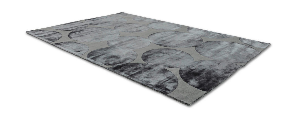 WEBTEPPICH 170/240 cm Circle Anthrazit  - Anthrazit, Design, Textil (170/240cm) - Joop!