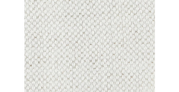 ECKSOFA  in Flachgewebe Weiß  204/341 cm  - Schwarz/Weiß, Design, Textil/Metall (204/341cm) - Xora