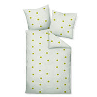 BETTWÄSCHE Seersucker 135/200 cm  - Grün, Basics, Textil (135/200cm) - Janine