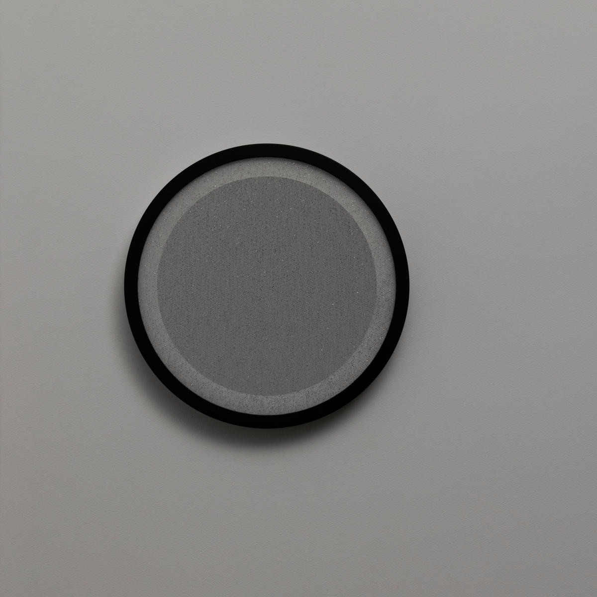 LED PLAFONJERA - bela/crna, Dizajnerski, plastika (29,5/2,5cm)