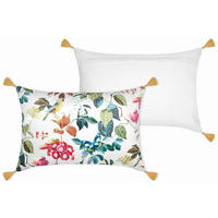 UKRASNI JASTUK   EMMY  - zelena/bela, Osnovno, tekstil (40/60cm)