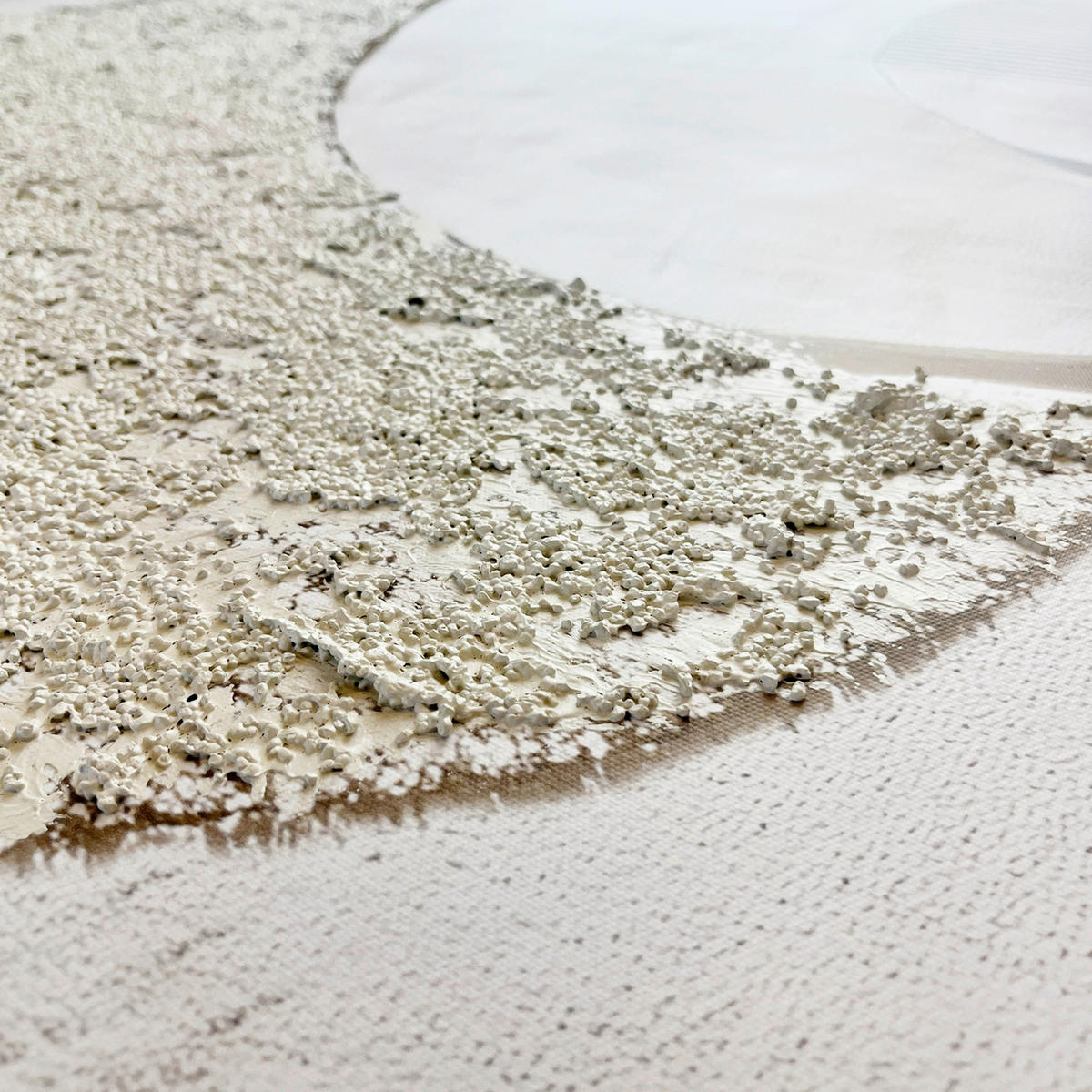 LEINWANDBILD Abstraktes 70/100 cm  - Beige, Basics, Holz/Textil (70/100cm)