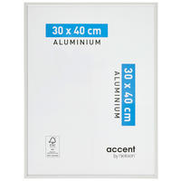 BILDERRAHMEN 31.5/41.5 cm  - Silberfarben, Basics, Glas/Metall (31.5/41.5cm) - Nielsen