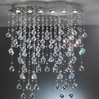 DECKENLEUCHTE    75/20/90 cm  - Chromfarben, Design, Glas/Metall (75/20/90cm)