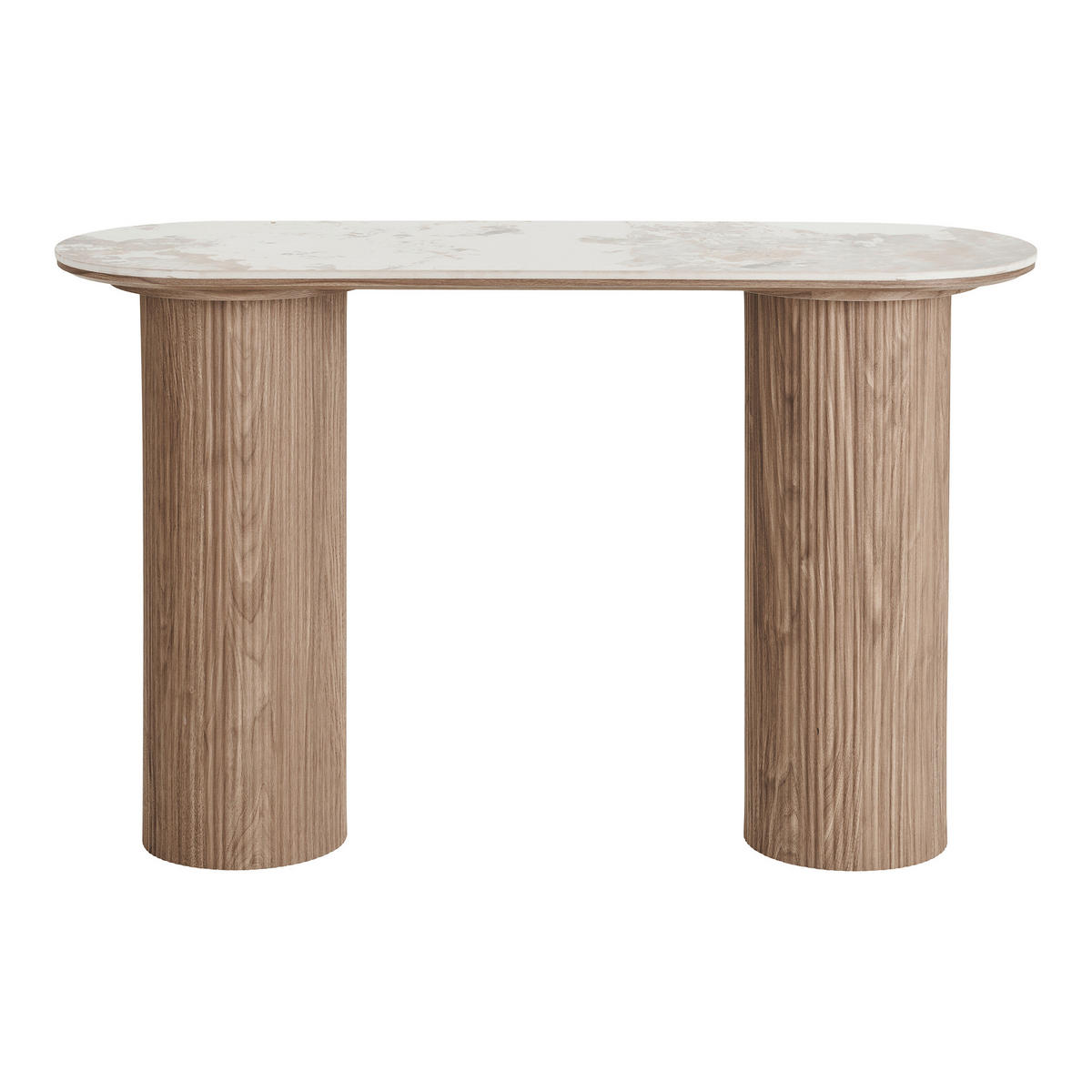 SIDOBORD i keramik 78/40/120 cm  - beigebrun/naturfärgad, Basics, trämaterial/keramik (78/40/120cm)