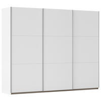 SCHWEBETÜRENSCHRANK Weiss  - Weiss, Trend, Holzwerkstoff/Metall (261/210/59cm) - Rauch Möbel
