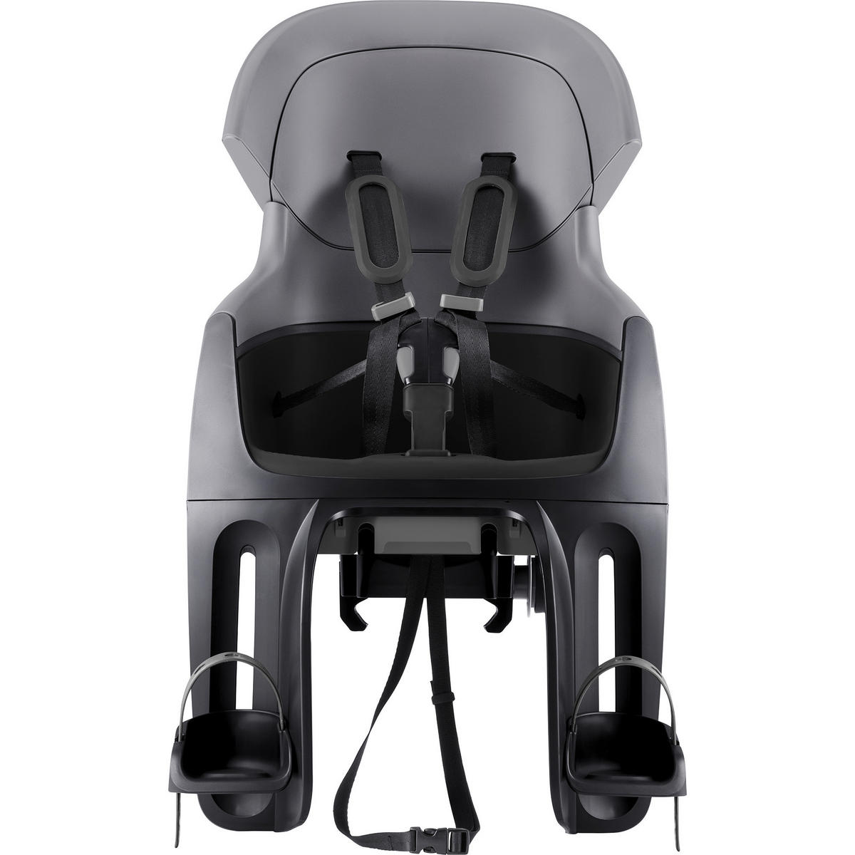 FAHRRADKINDERSITZ - Graublau/Grau, Basics, Kunststoff/Textil (44/79/39,5cm) - Britax Römer