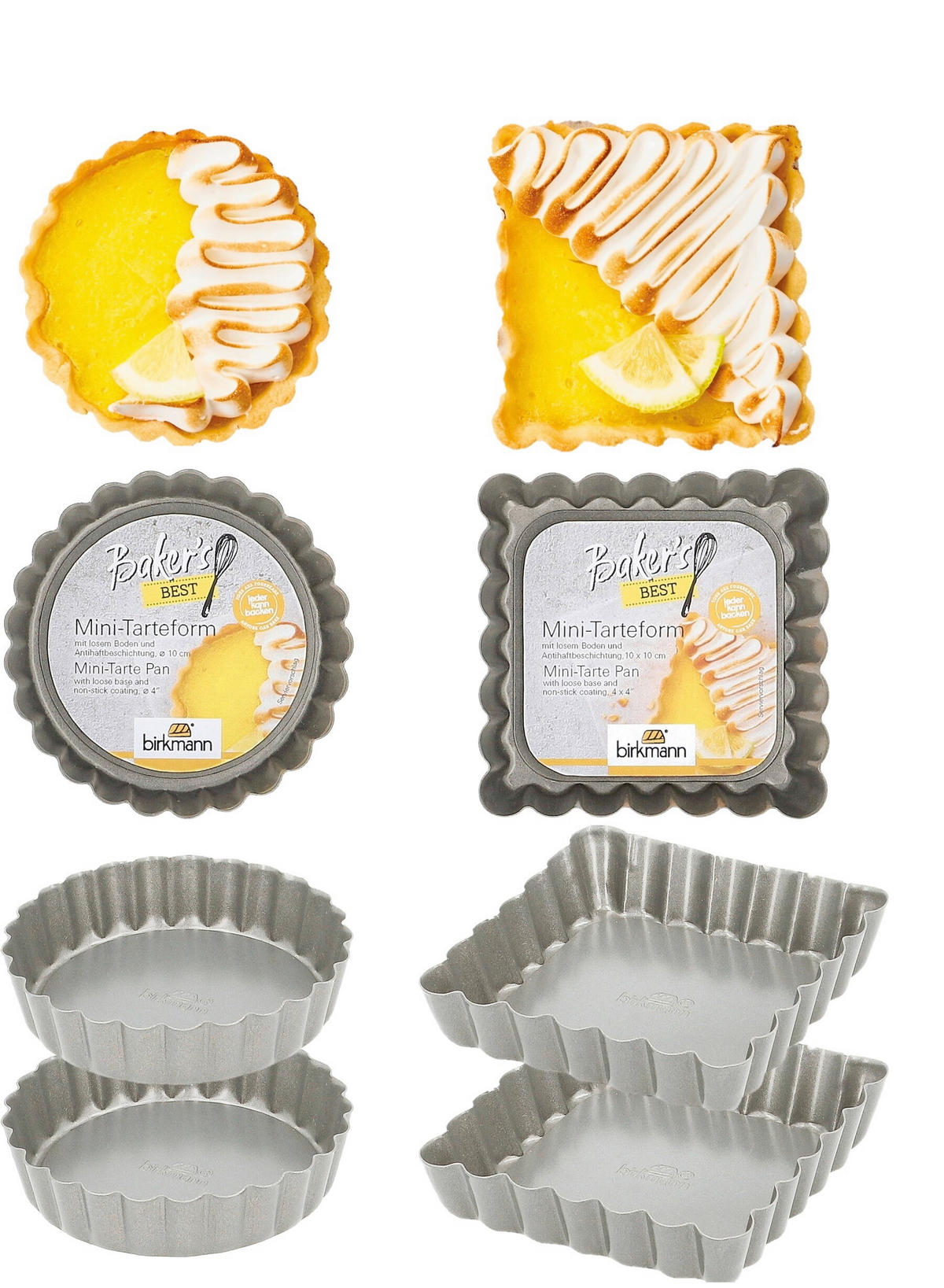 BACKFORMENSET Baker's Best  - Silberfarben, KONVENTIONELL, Metall - Birkmann