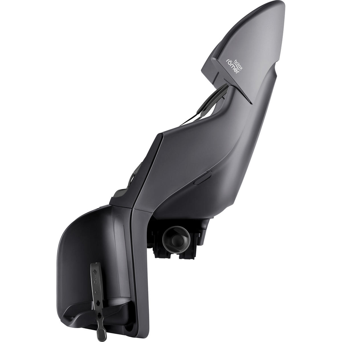 FAHRRADKINDERSITZ - Graublau/Grau, Basics, Kunststoff/Textil (44/79/39,5cm) - Britax Römer