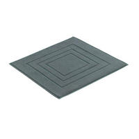 BADEMATTE Edelstahlfarben 60/60 cm  - Edelstahlfarben, Basics, Textil (60/60cm) - Vossen