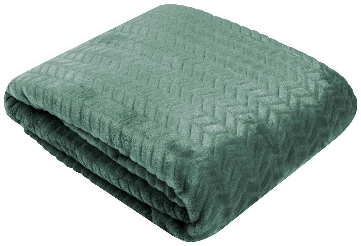 GESCHENKBOX  - Salbeigrün, Basics, Textil (130/170cm) - Novel