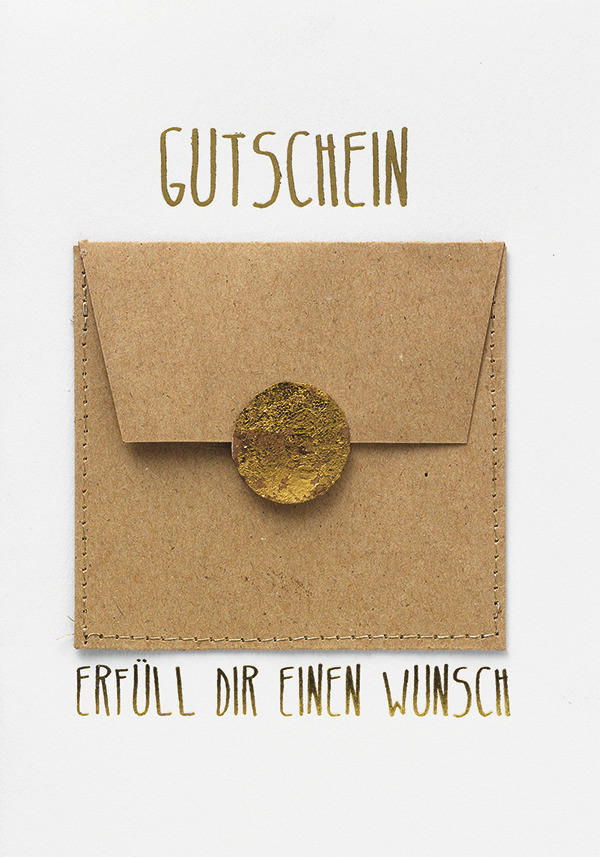KARTE  - Weiss/Braun, Basics, Karton (12/17cm) - Räder