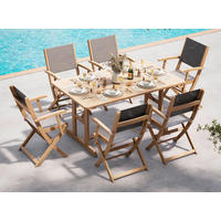 GARTENTISCH 150/210/90/74 cm  - Teakfarben, MODERN, Holz (150/210/90/74cm) - Ambia Garden