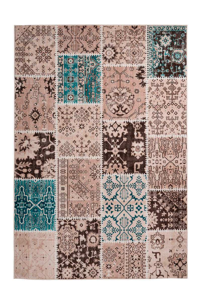 VINTAGE-TEPPICH 80/150 cm Ariya Taupe  - Taupe, Trend, Textil (80/150cm) - Kayoom