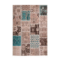 VINTAGE KOBEREC, 80/150 cm, taupe - taupe, Trend, textil (80/150cm)