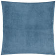 ZIERKISSEN   45/45/10 cm  - Blau, Basics, Textil (45/45/10cm) - Novel