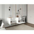 LOWBOARD  in 150/50/42 cm  - Weiß, Design, Holzwerkstoff (150/50/42cm) - Hom`in