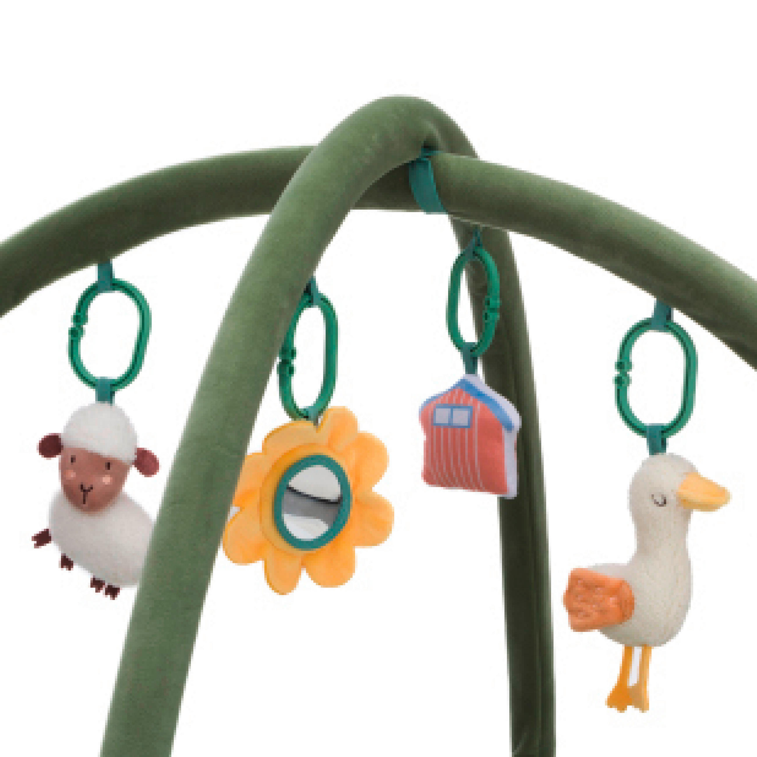 SPIELDECKE 85/85 cm  - Salbeigrün, Basics, Textil (85/85cm) - Fillikid