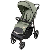 BUGGY  - Schwarz/Grün, Trend, Kunststoff/Textil (55/56/107cm) - Jimmylee