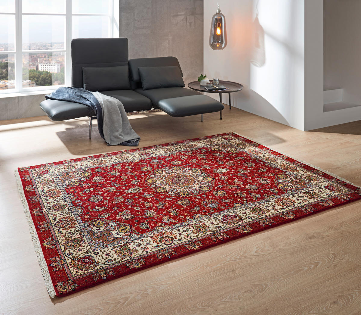 ORIENTÁLNÍ KOBEREC, 160/230 cm červená - červená, Lifestyle, textil (160/230cm) - Cazaris
