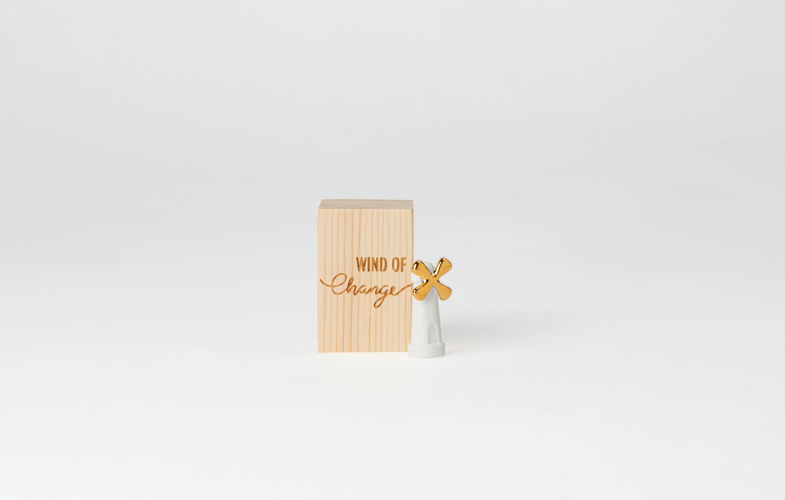 DEKOWINDMÜHLE - Weiss, Basics, Keramik (3,5/6/3,2cm) - Räder