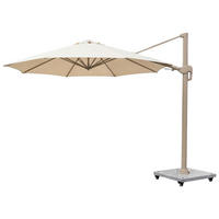 AMPELSCHIRM  350/350 cm  - Champagner, Basics, Textil/Metall (350/350cm) - Tierra Outdoor