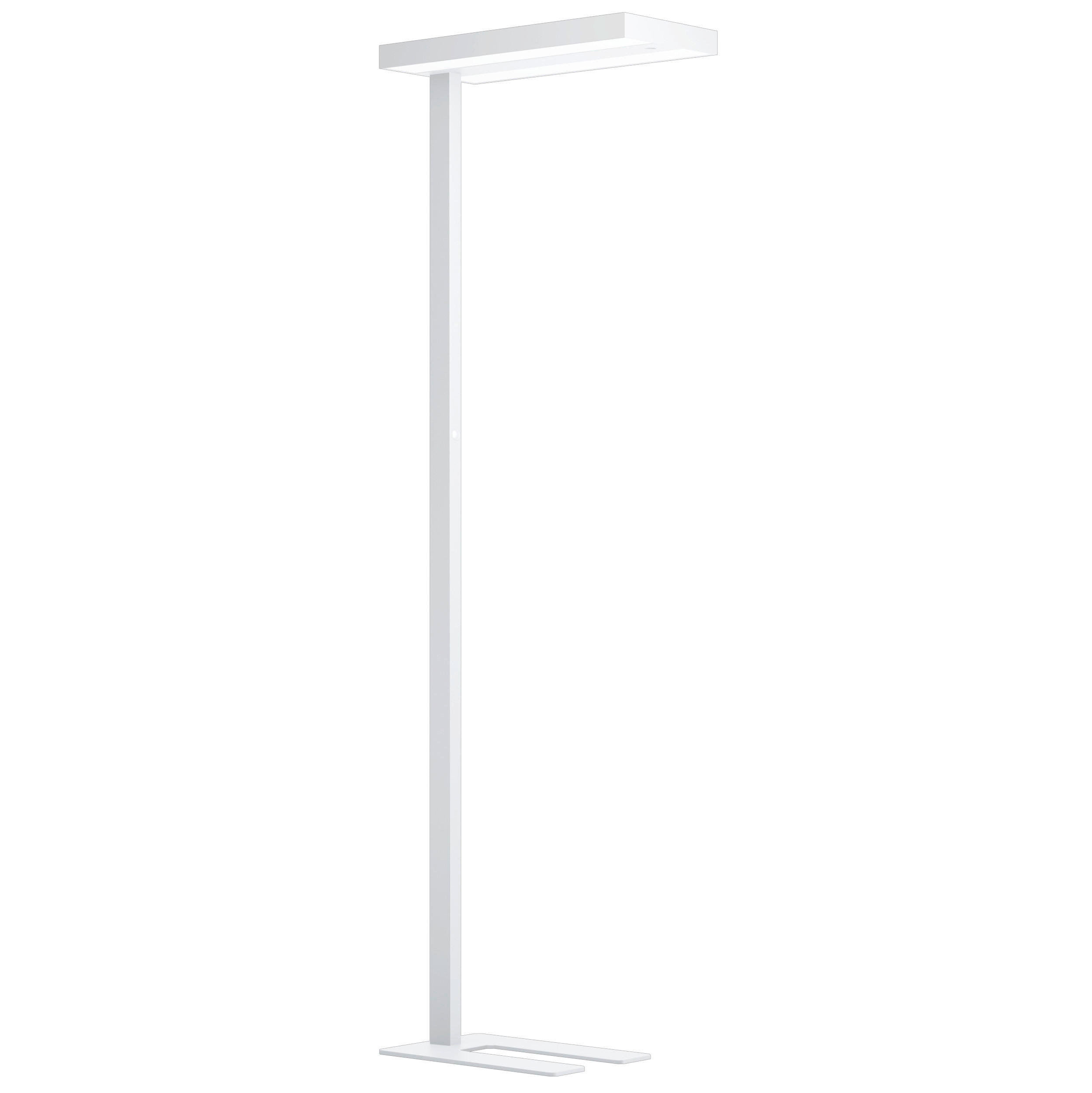 LED-STEHLEUCHTE - Weiss, Design, Kunststoff/Metall (61/28/196cm) - Eglo