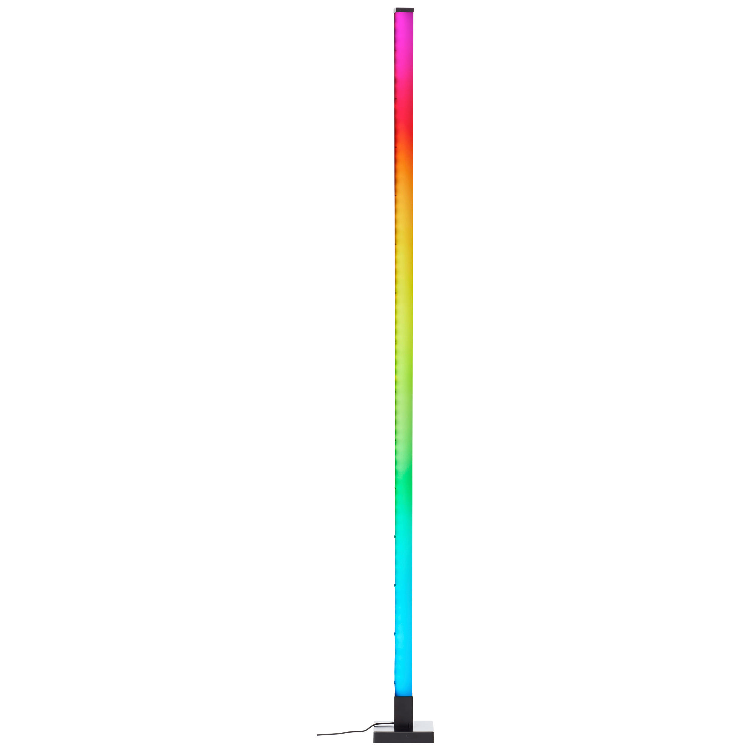 PODNA LED LAMPA  - višebojna, Dizajnerski, plastika (12,5/150/12,5cm)