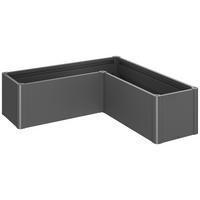 HOCHBEET Belvedere  - Dunkelgrau, Basics, Metall (152/152cm) - Biohort