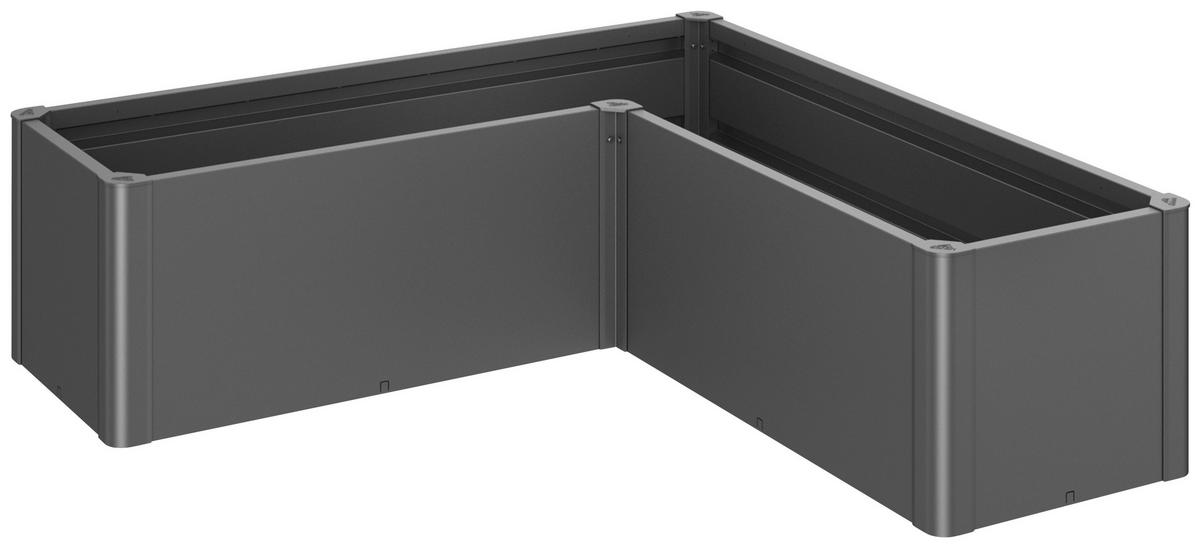 HOCHBEET Belvedere  - Dunkelgrau, Basics, Metall (152/152cm) - Biohort