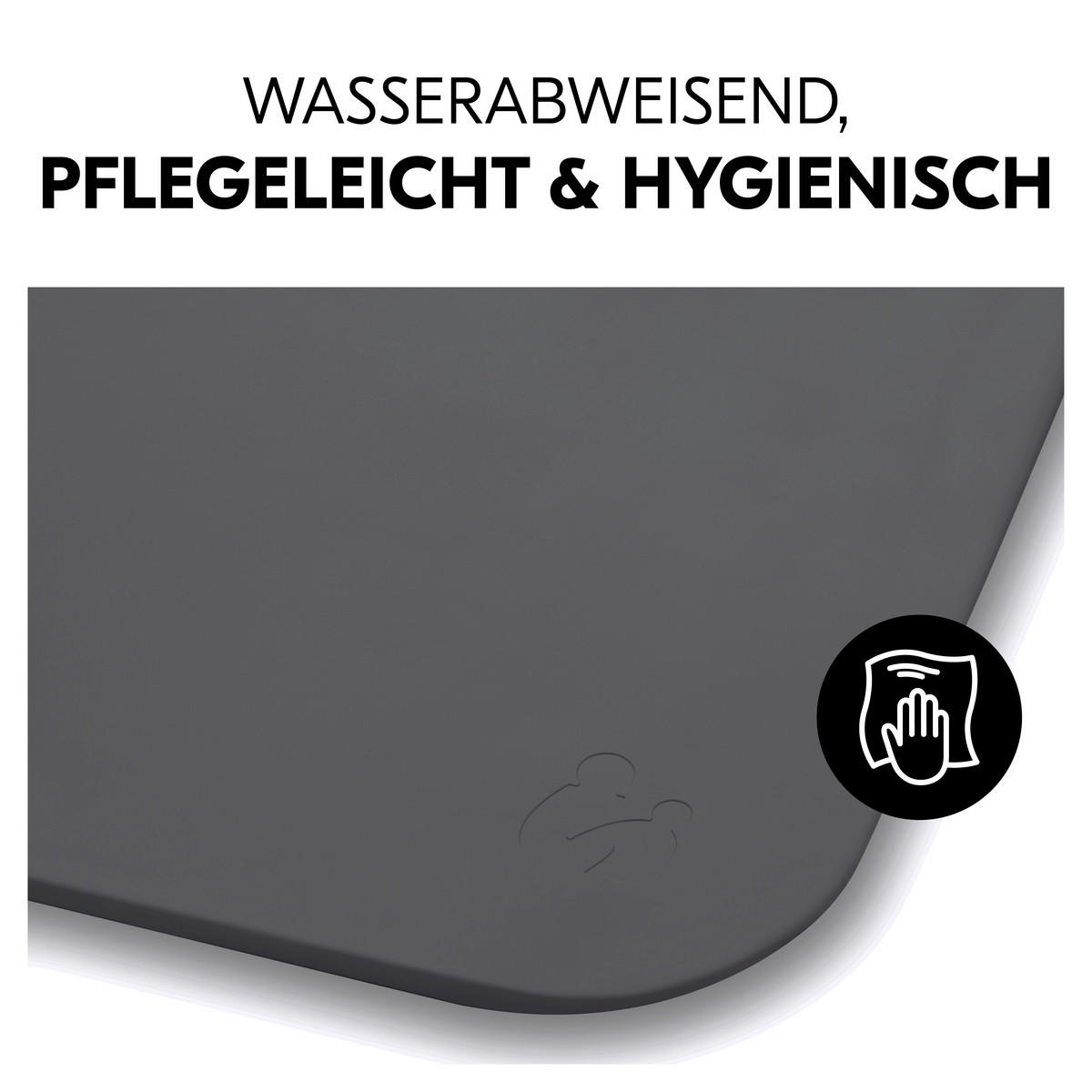 WICKELAUFLAGE   - Grau, Basics (50/10/70cm) - Hauck