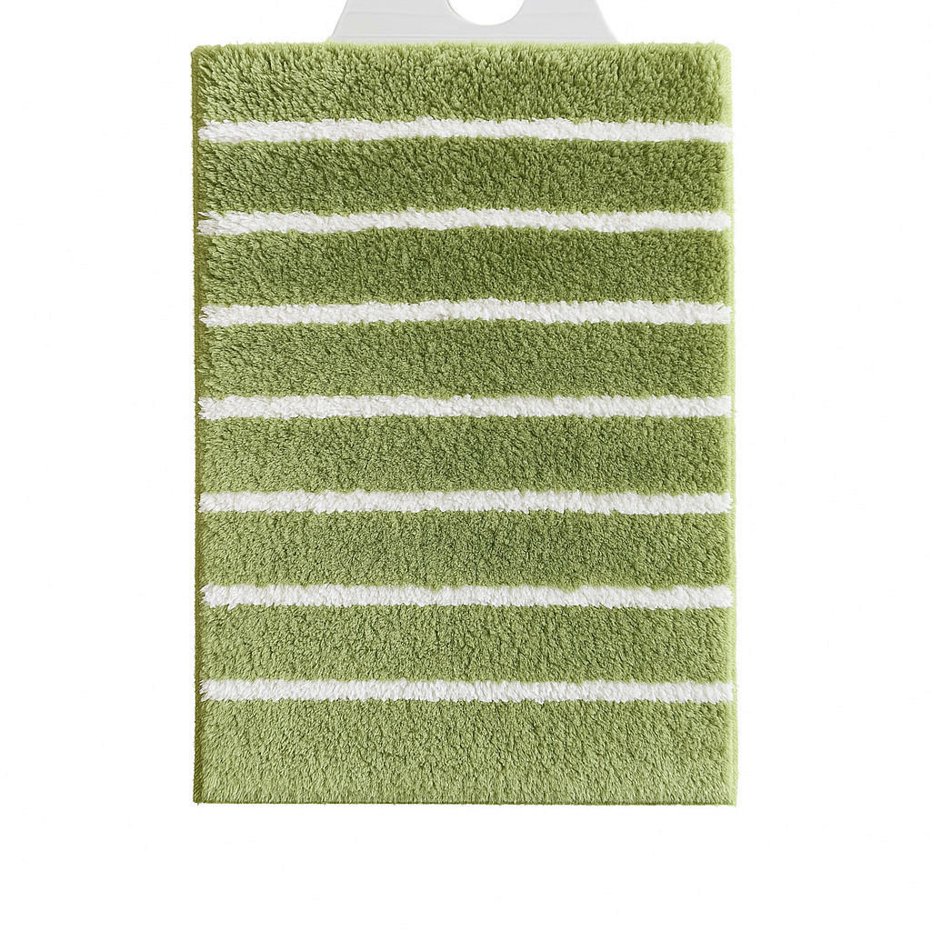 KUPATILSKA PROSTIRKA  žad zelena 60/100 cm  - žad zelena, Konvencionalno, tekstil (60/100cm) - Esposa
