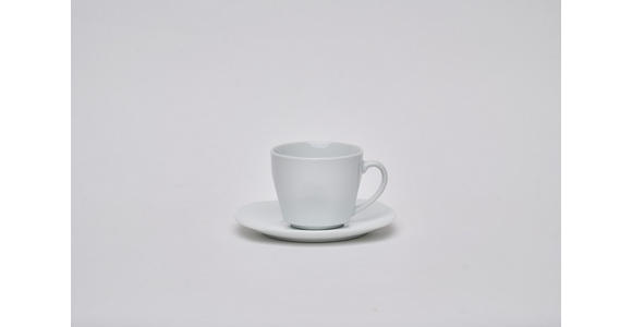 KOMBISERVICE Weiß Ascona 62-teilig 6 Personen  - Weiß, Basics, Keramik - Novel