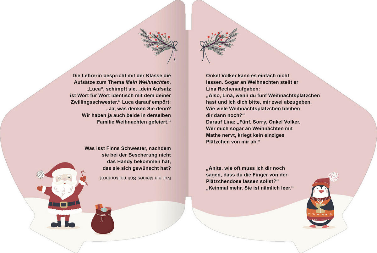 BUCH Weihnachts-Witze  - Multicolor, Basics, Papier (18,6/18,6/1cm)